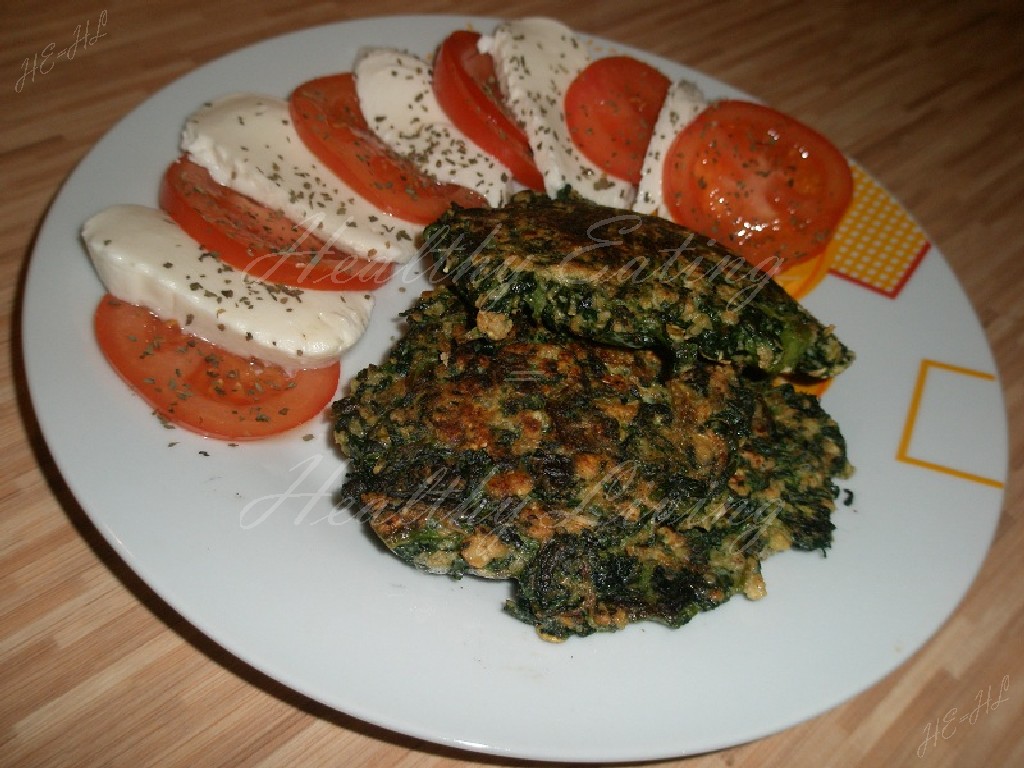 Spinach fritters