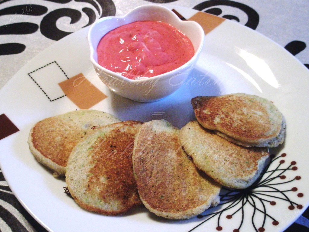Avocado-banana pancakes