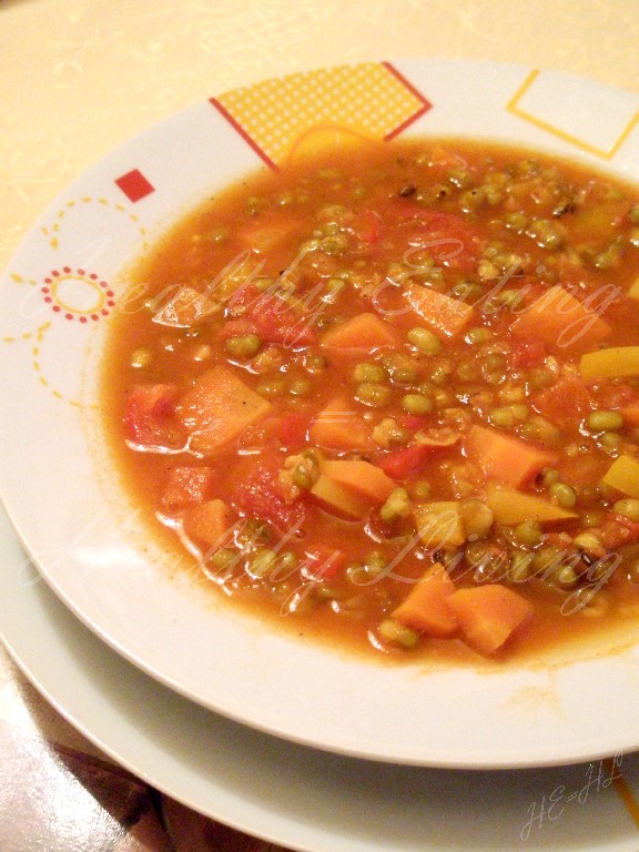 Mung bean soup