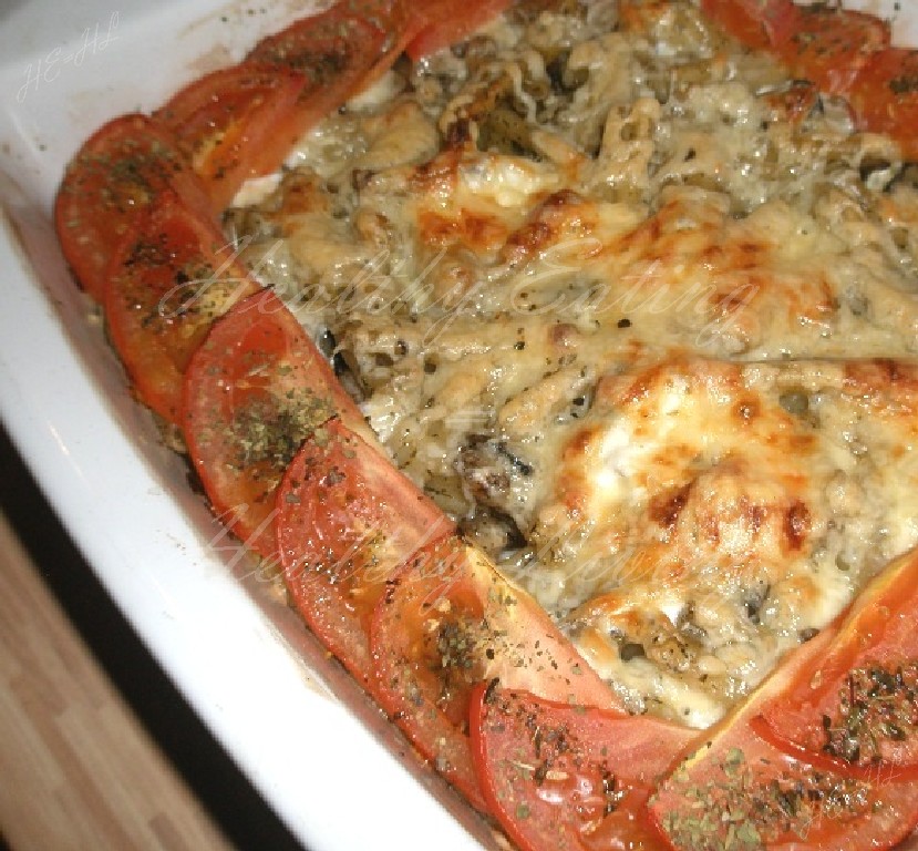 Shrimps casserole