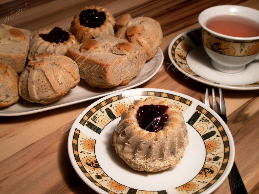 Buckwheat flour muffins