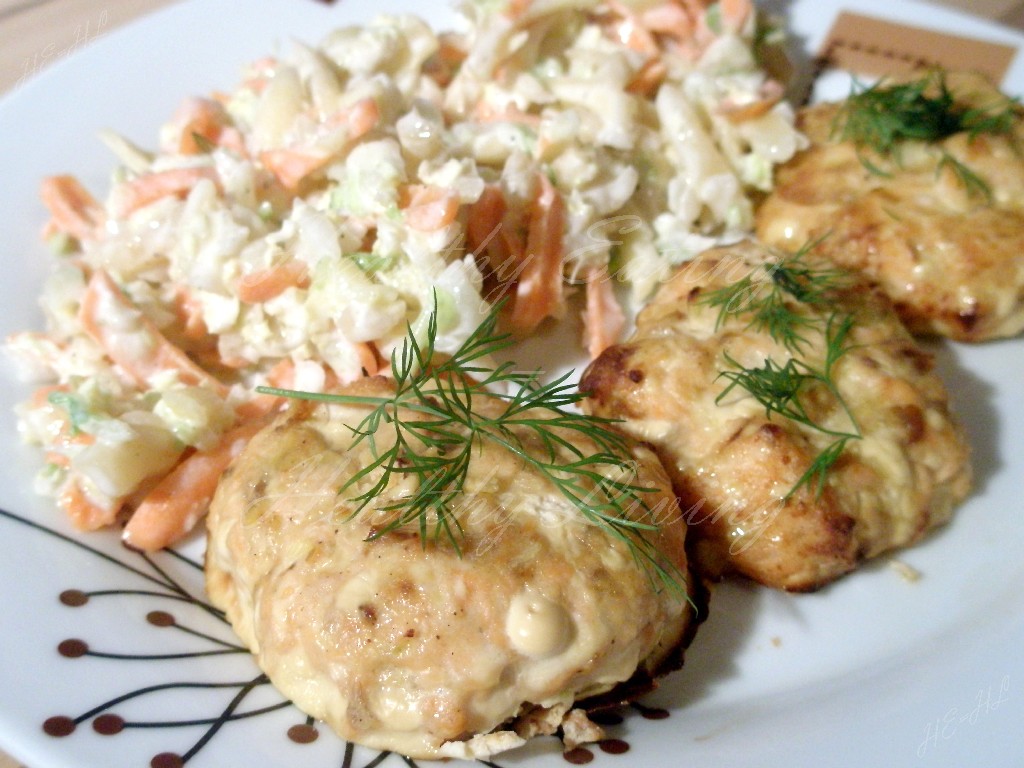 Salmon cutlets