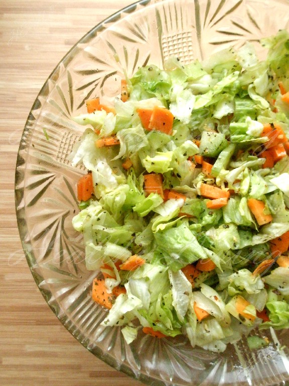 Napa cabbage salad