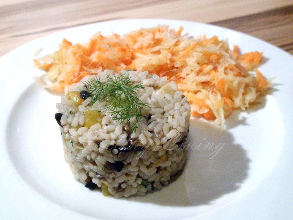 Risotto with pumpkin