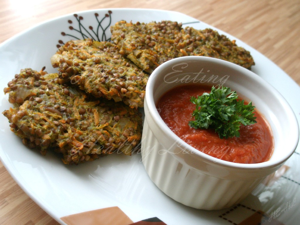 Buckwheat-vegetables cutlets