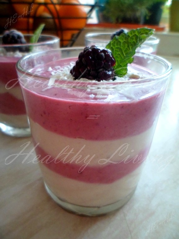 Coconut-fruit dessert