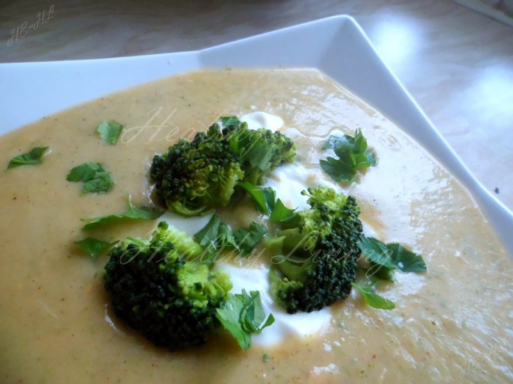 Cauliflower-broccoli cream