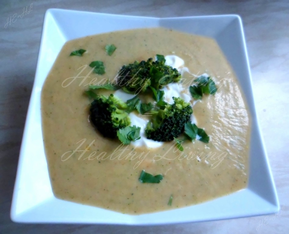 Cauliflower-broccoli cream