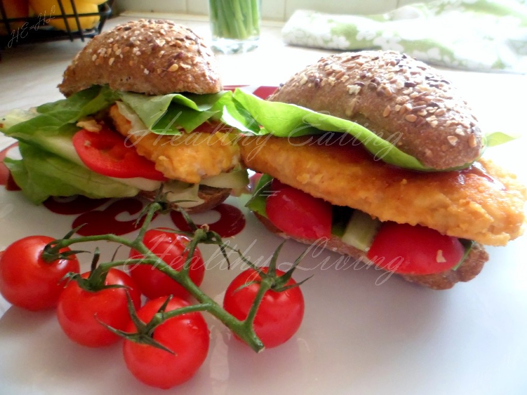 Cod fishburgers 