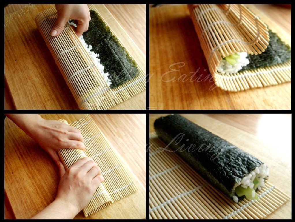 Homemade sushi