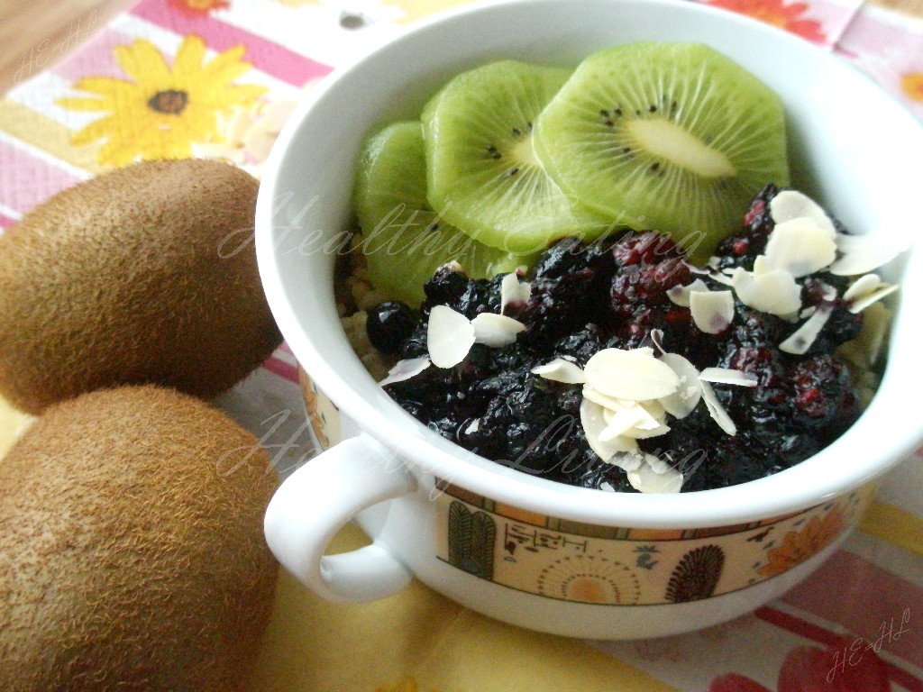 Sweet amaranth-millet breakfast