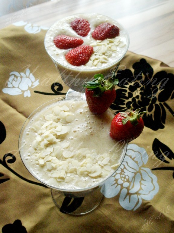 Chia pudding with fruits