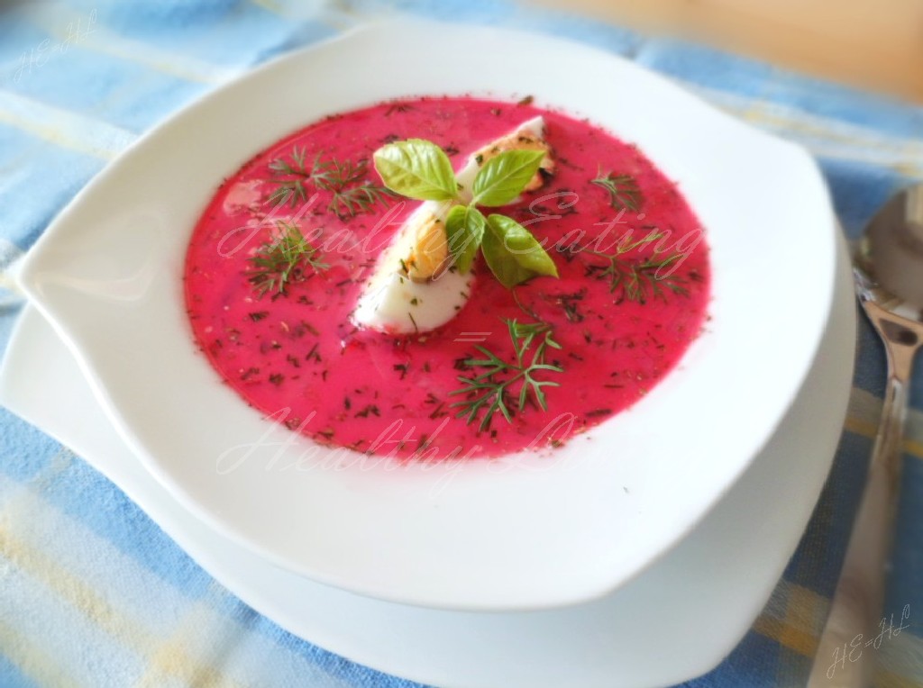 Cold borscht