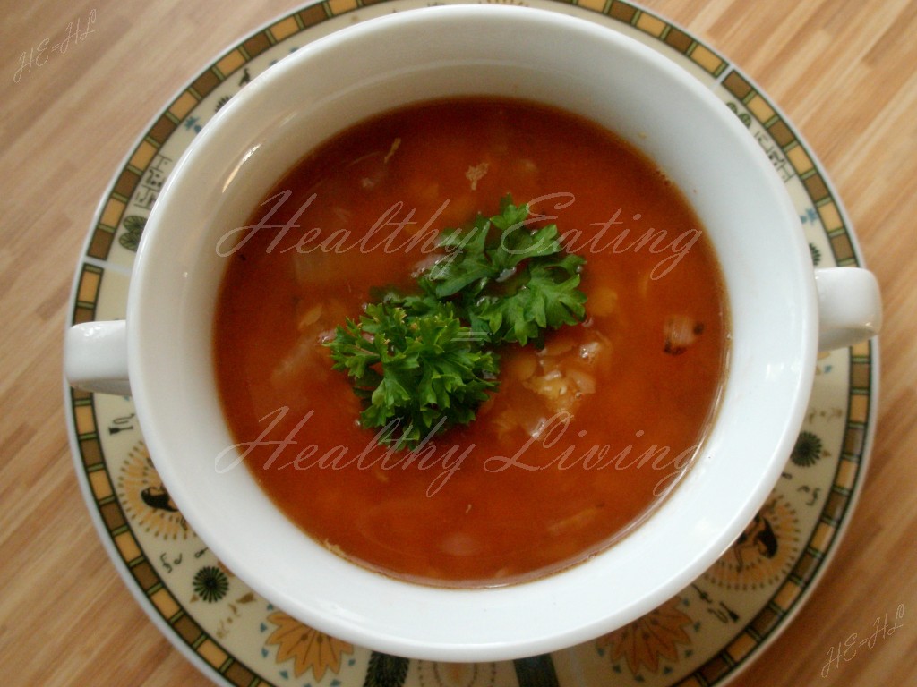 Lentil soup