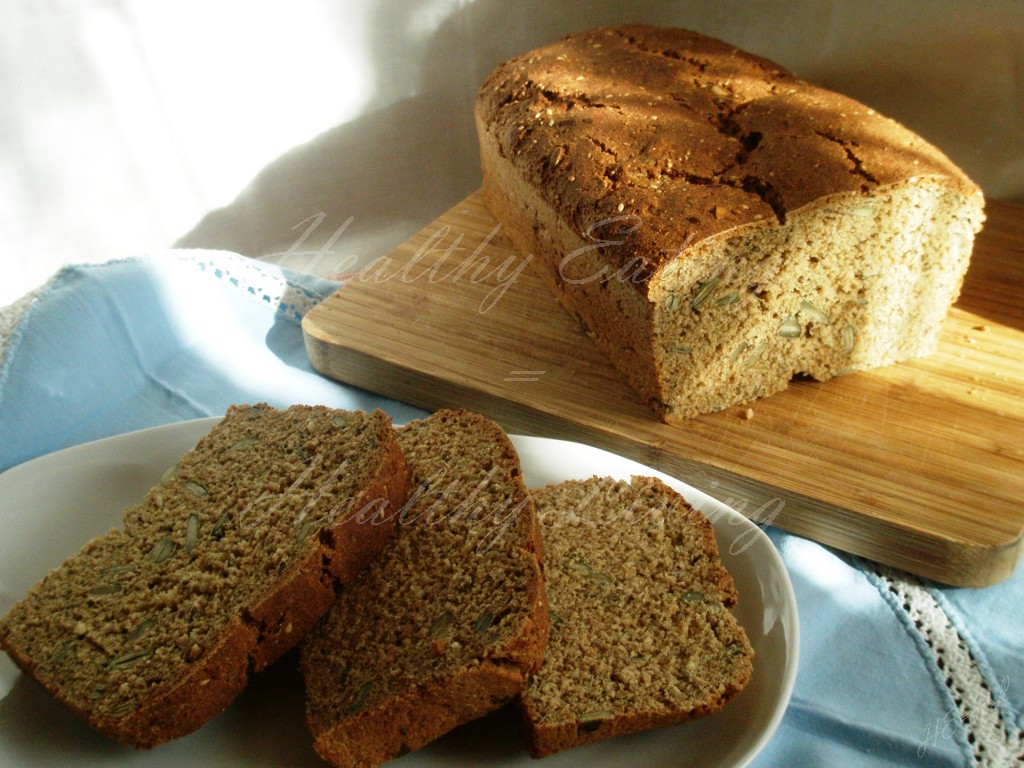 Bread with natural yogurt