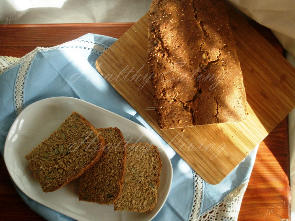 Bread with natural yogurt