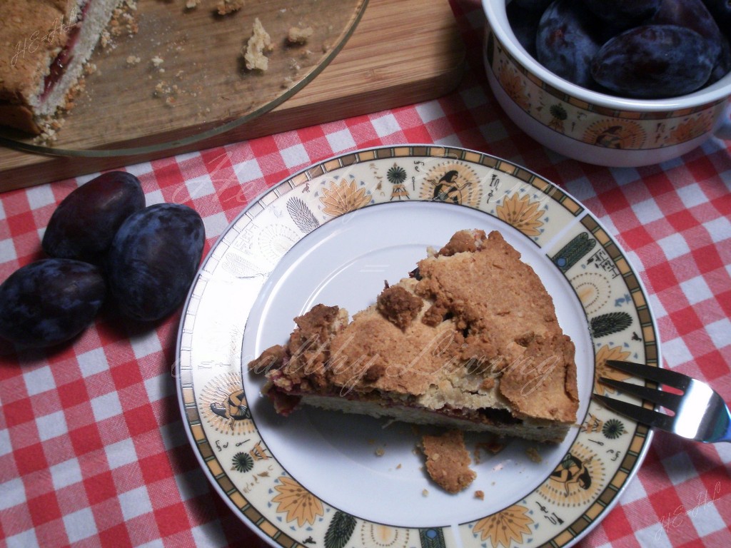 Plum pie