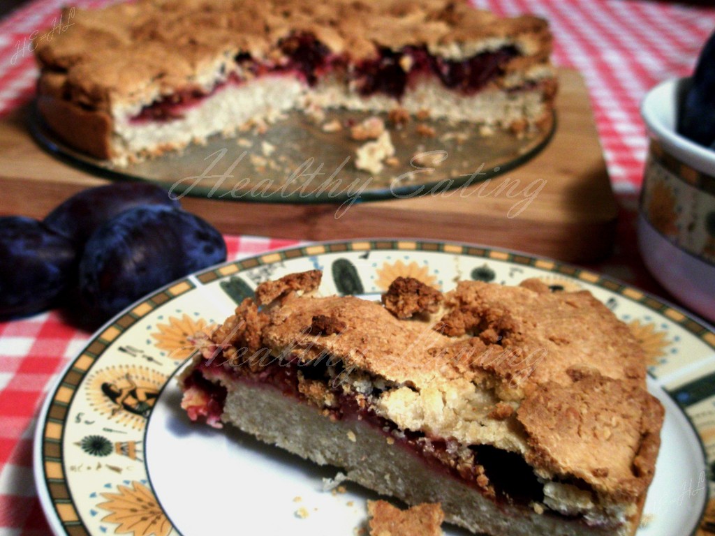 Plum pie