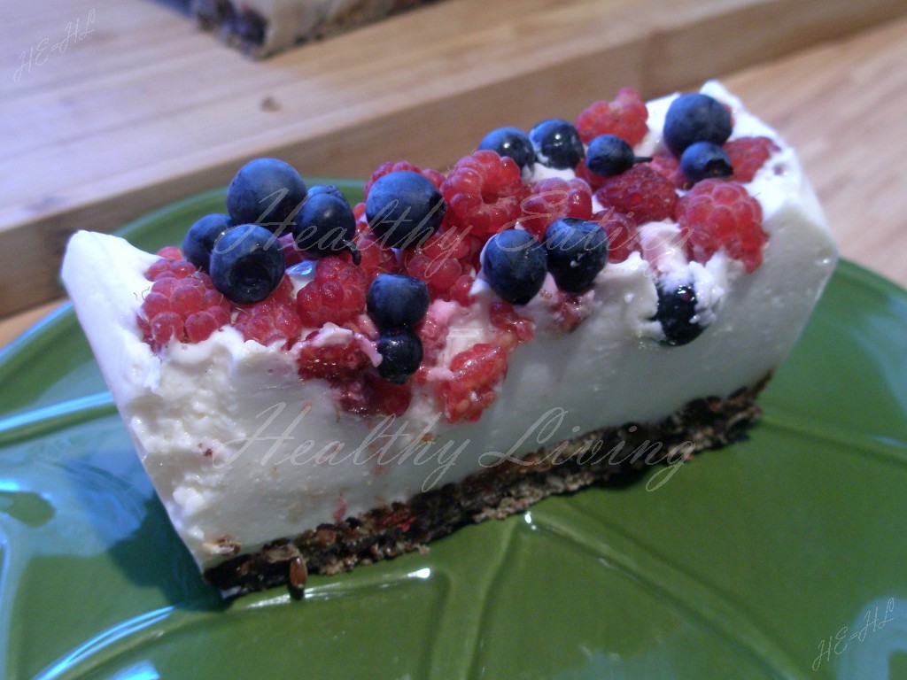 Fruity cheesecake