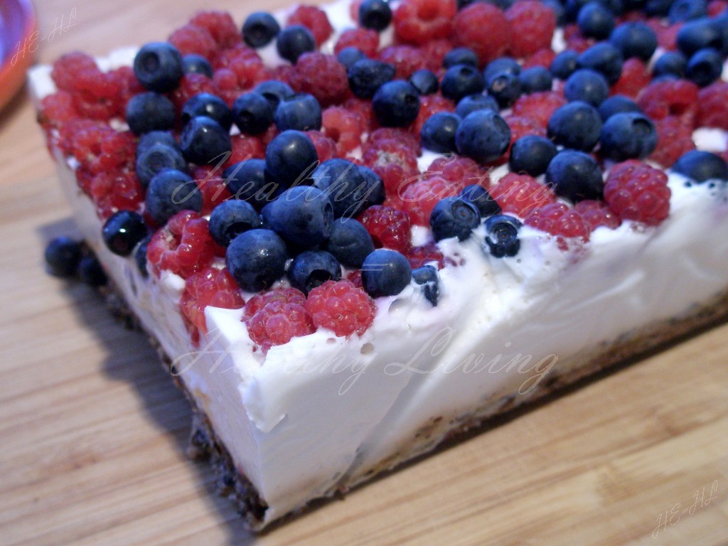 Fruity cheesecake