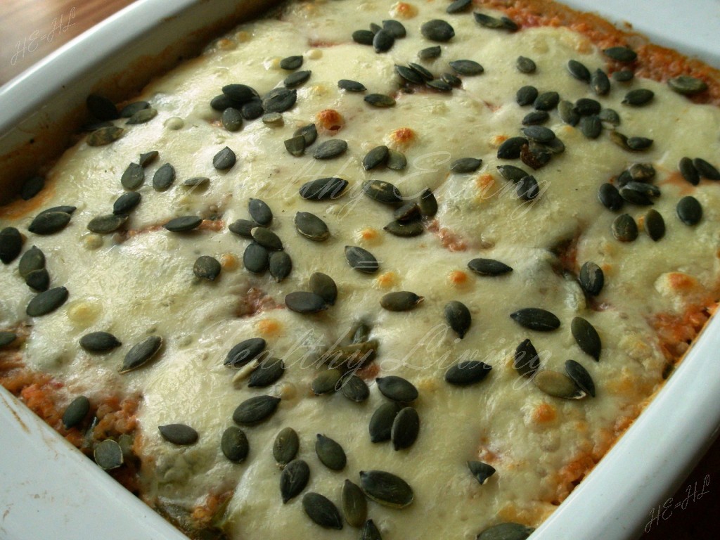 Casserole with smoked fish