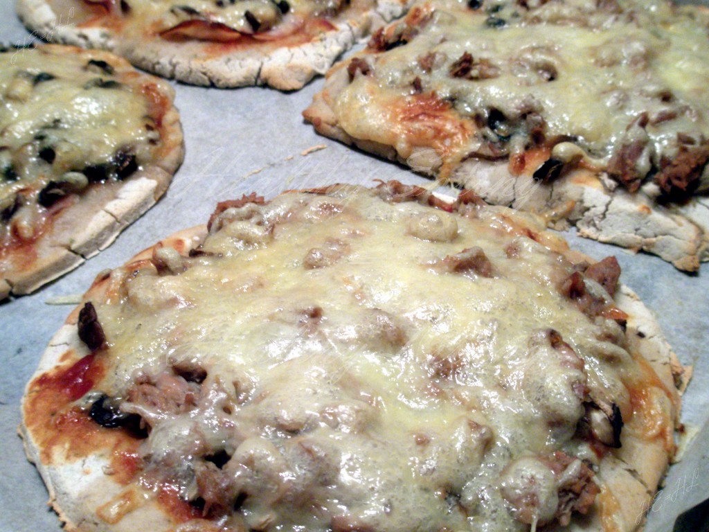 Mini gluten-free pizza