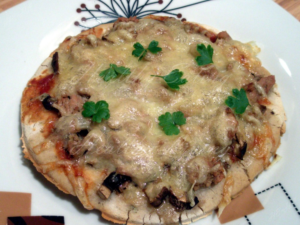 Mini gluten-free pizza