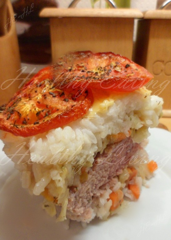 Meat-rice casserole 