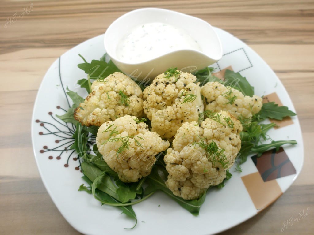 Baked cauliflower