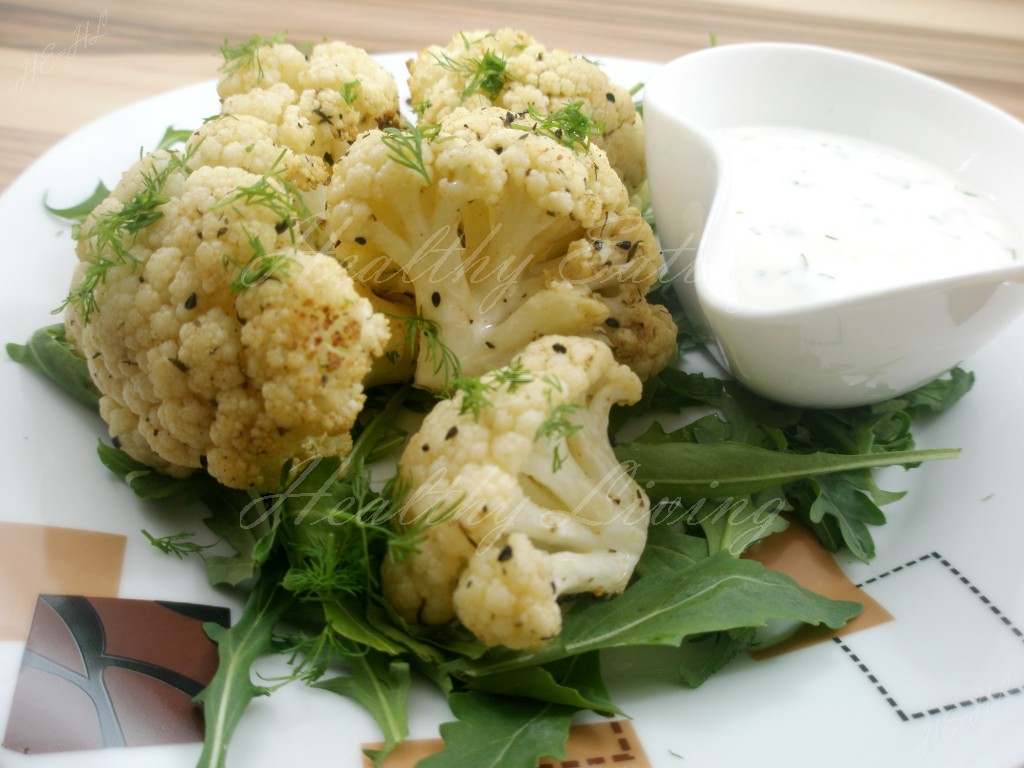 Baked cauliflower