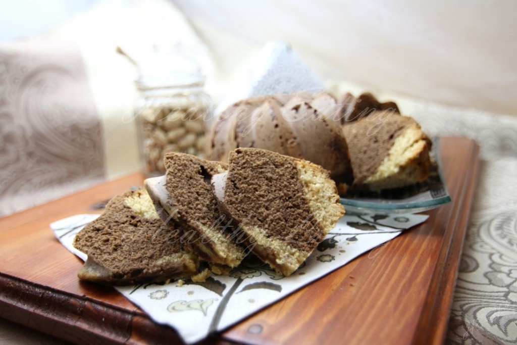 Lemon-cocoa bundtcake