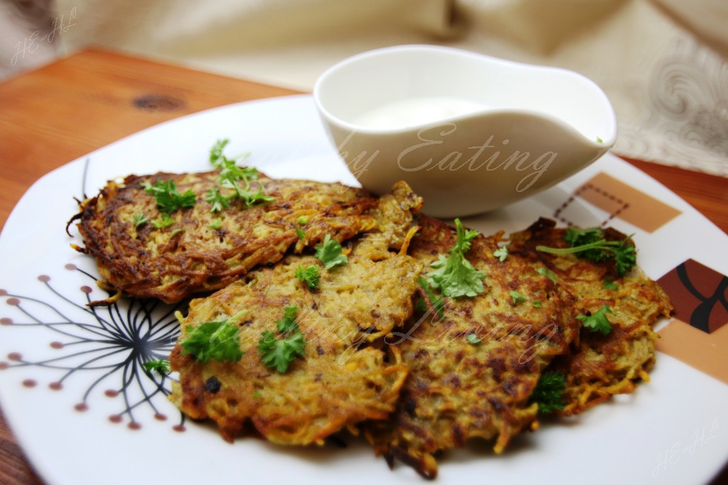 Fritters with celery