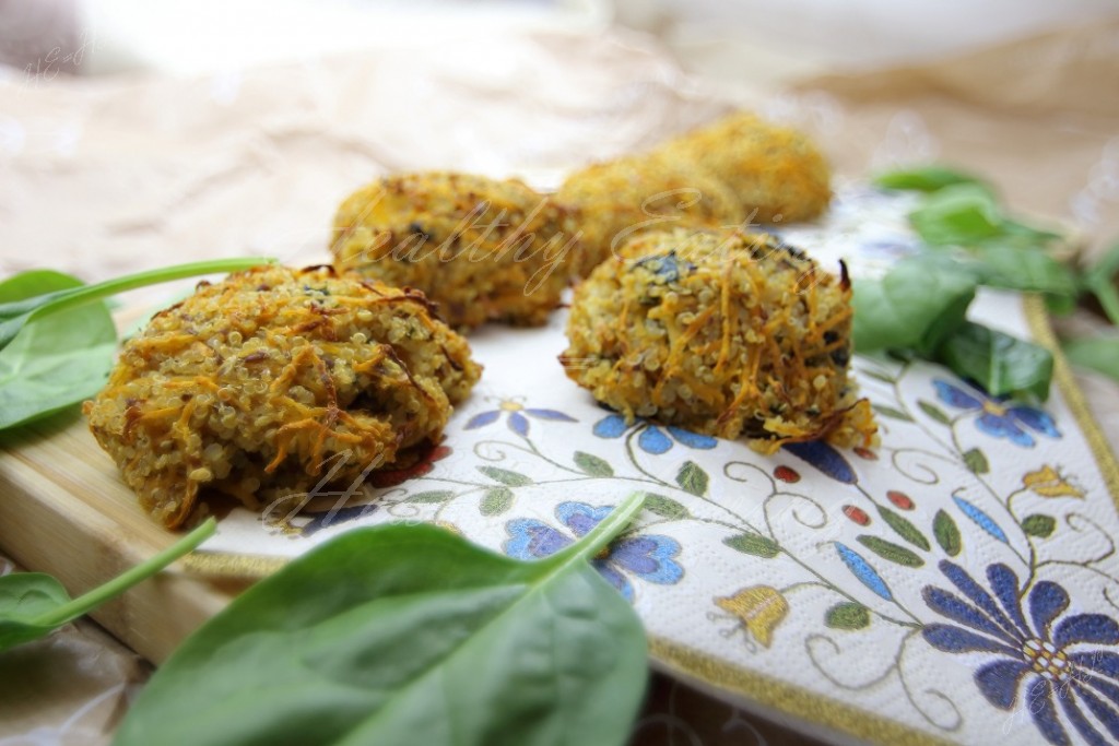 Quinoa-vegetables cutlets